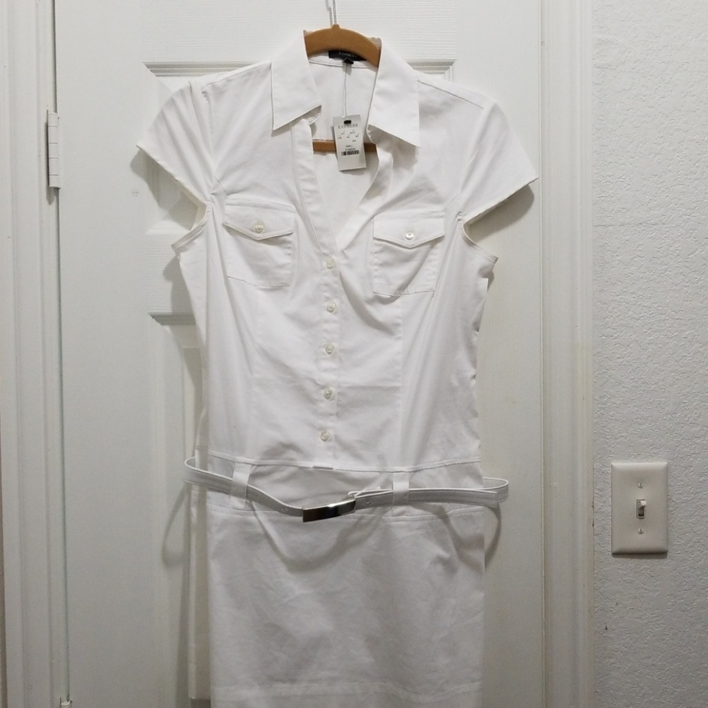 Button up dress